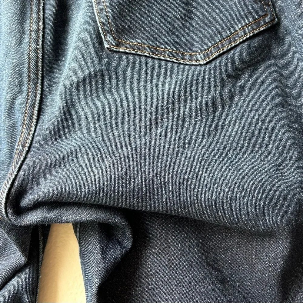 Everlane Curvy High Rise Skinny Crop Jean Med Dark Wash Sz 32